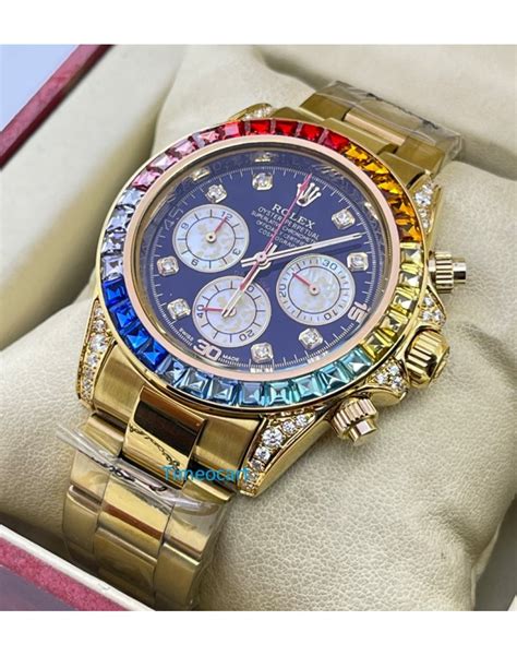 rolex rainbow first copy|rolex rainbow daytona.